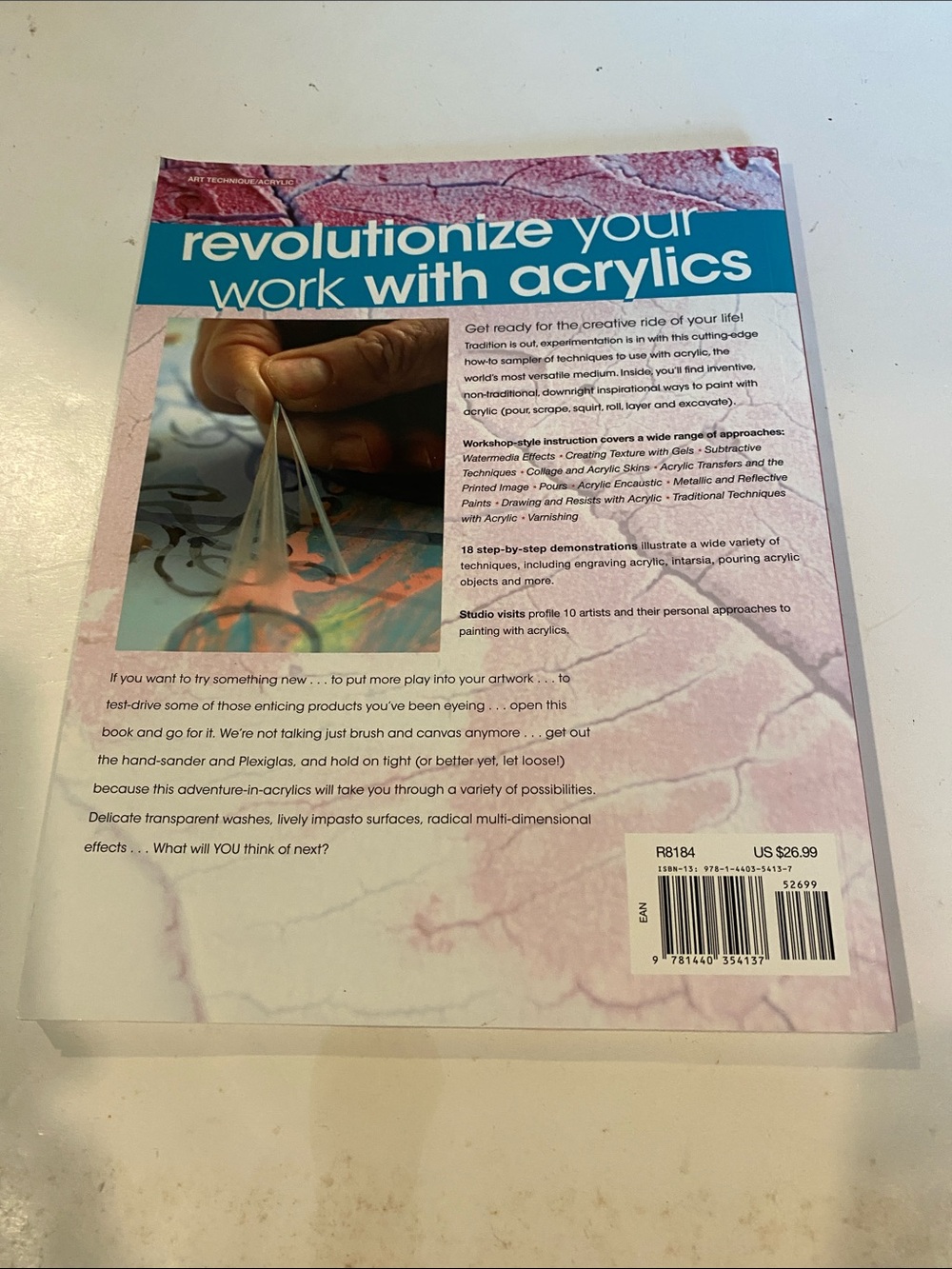 NWT “Rethinking Acrylic,” - Picture 2 of 4